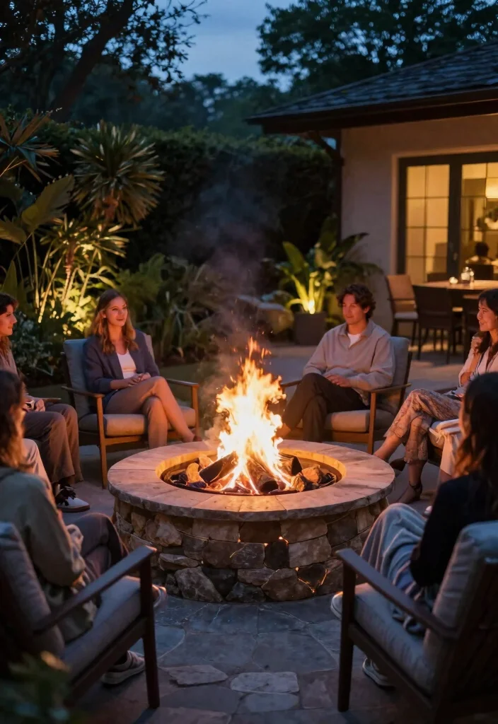 10 Arizona Patio Ideas for Heat Smart Outdoor Living - 6. Fire Features for Evening Ambiance 1