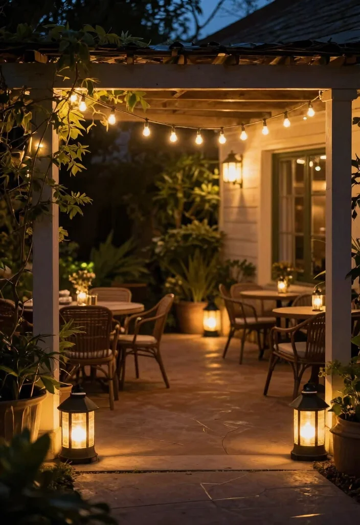 10 Arizona Patio Ideas for Heat Smart Outdoor Living - 8. Outdoor Lighting 1