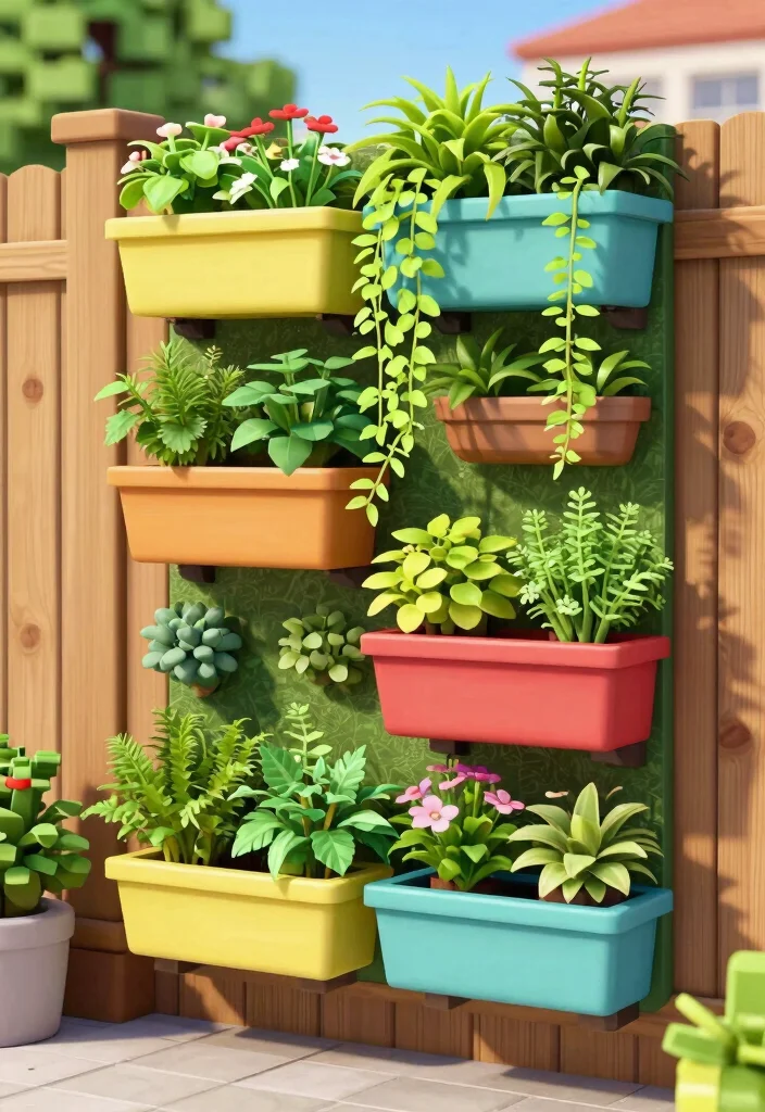 10 Bloxburg Backyard Ideas for Creative Outdoor Layouts 56 10 Bloxburg Backyard Ideas for Creative Outdoor Layouts - 6. Vertical Gardening 1