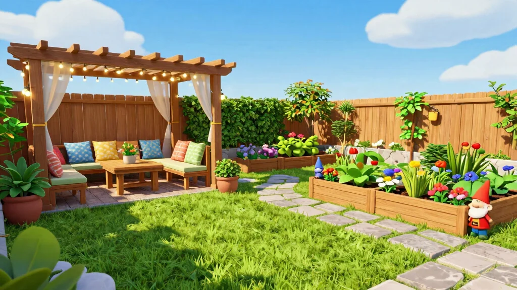 10 Bloxburg Backyard Ideas for Creative Outdoor Layouts