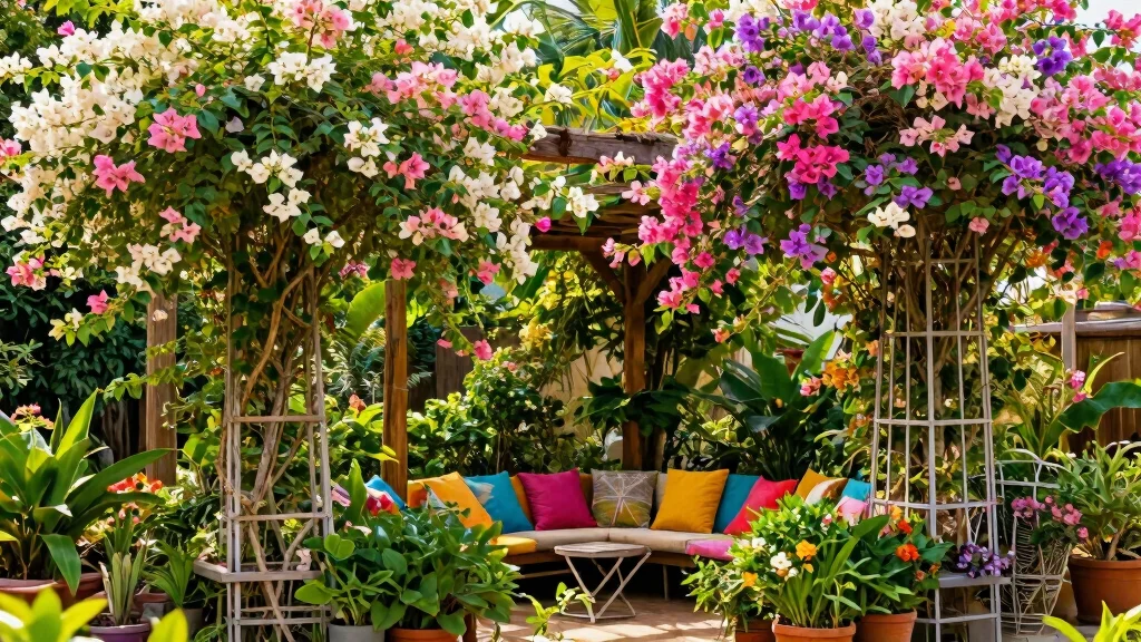 10 Bougainvillea Trellis Ideas for Vibrant Outdoor Color