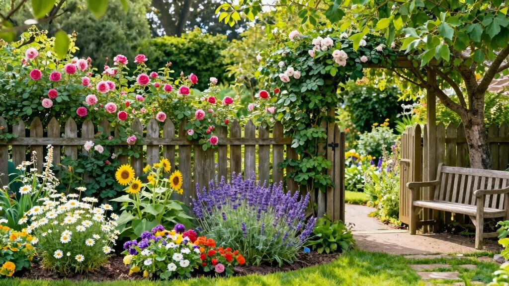 10 Cottage Garden Fence Ideas for Classic Landscape Style