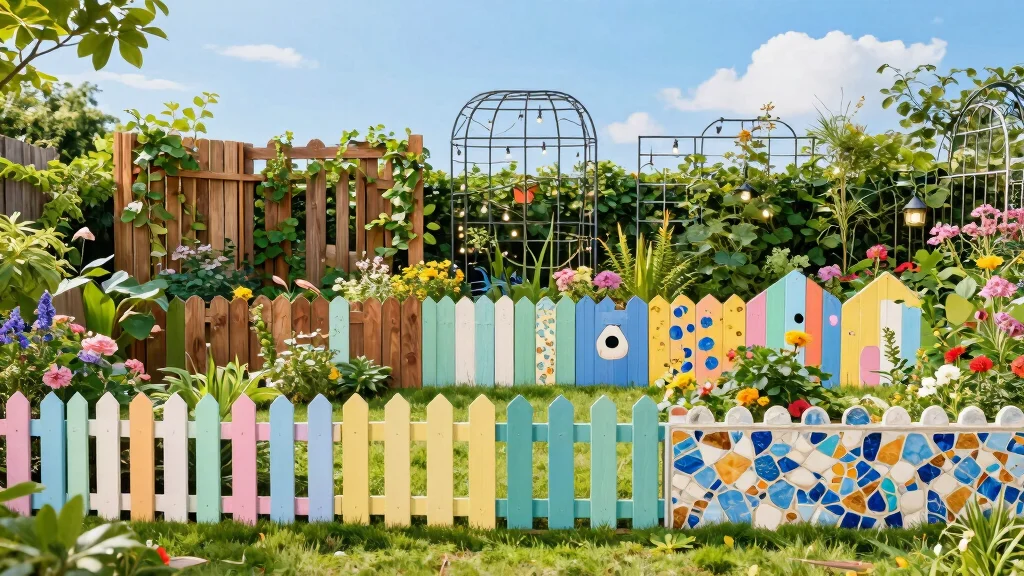 10 Cute Garden Fence Ideas to Add Personality Outdoors
