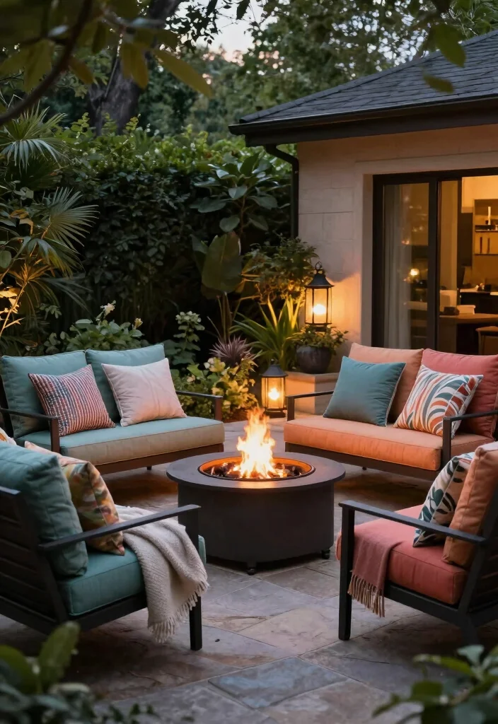 10 Decorative Patio Ideas to Elevate Outdoor Style - 2. Cozy Seating Areas 1
