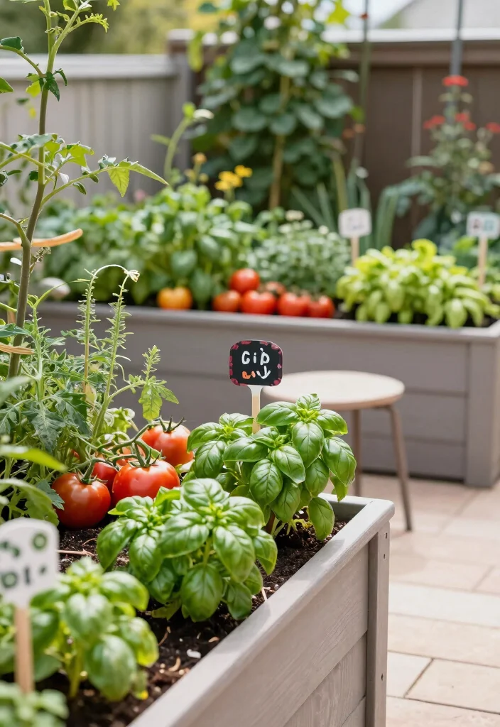 10 Decorative Patio Ideas to Elevate Outdoor Style - 8. Edible Gardens 1