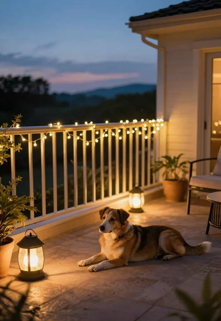 10 Dog Friendly Patio Ideas for Safe Outdoor Spaces 100 10 Dog Friendly Patio Ideas for Safe Outdoor Spaces - 10. Pet-Friendly Lighting 1
