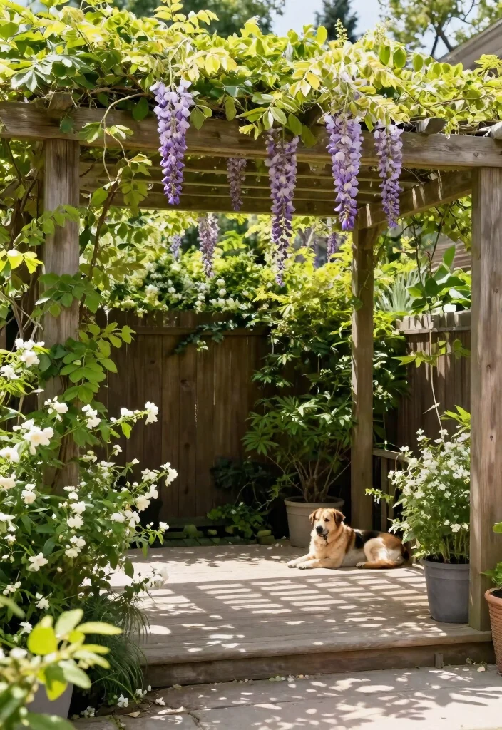 10 Dog Friendly Patio Ideas for Safe Outdoor Spaces 34 10 Dog Friendly Patio Ideas for Safe Outdoor Spaces - 4. Natural Shade Solutions 1