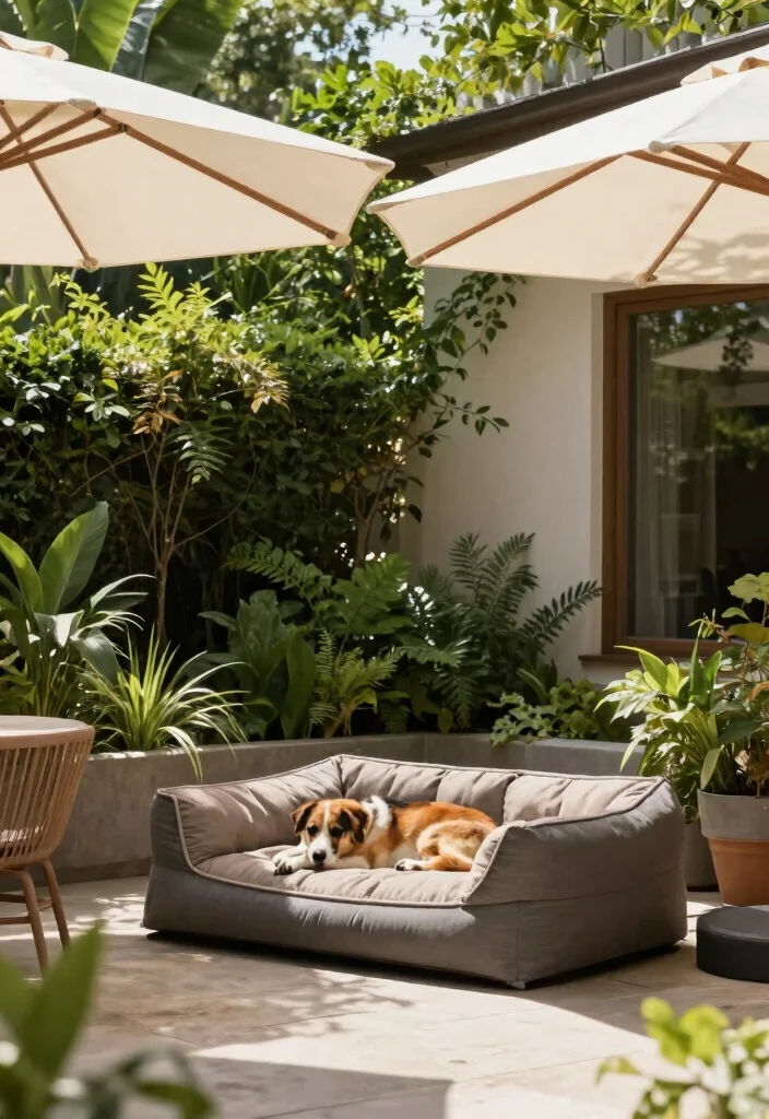 10 Dog Friendly Patio Ideas for Safe Outdoor Spaces 89 10 Dog Friendly Patio Ideas for Safe Outdoor Spaces - 9. Sun Protection Elements 1