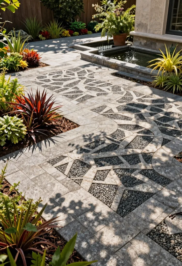 10 Pavement Backyard Ideas to Upgrade Hardscape Outdoor Areas 12 10 Pavement Backyard Ideas to Upgrade Hardscape Outdoor Areas - 2. Permeable Pavers 1