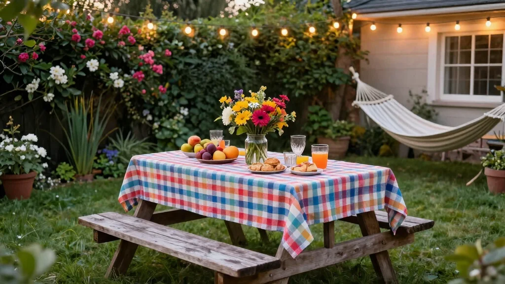 10 Picnic Table Backyard Ideas for Casual Outdoor Dining