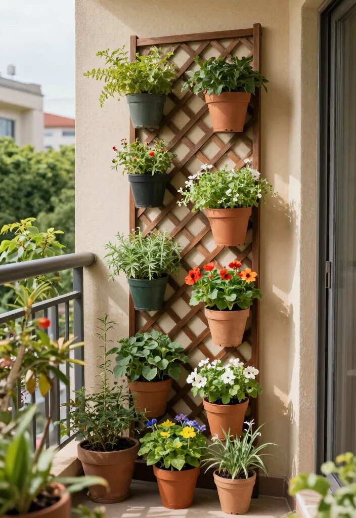 10 Raised Bed Trellis Ideas for Productive Small Gardens - 3. Vertical Garden Wall Trellis 1