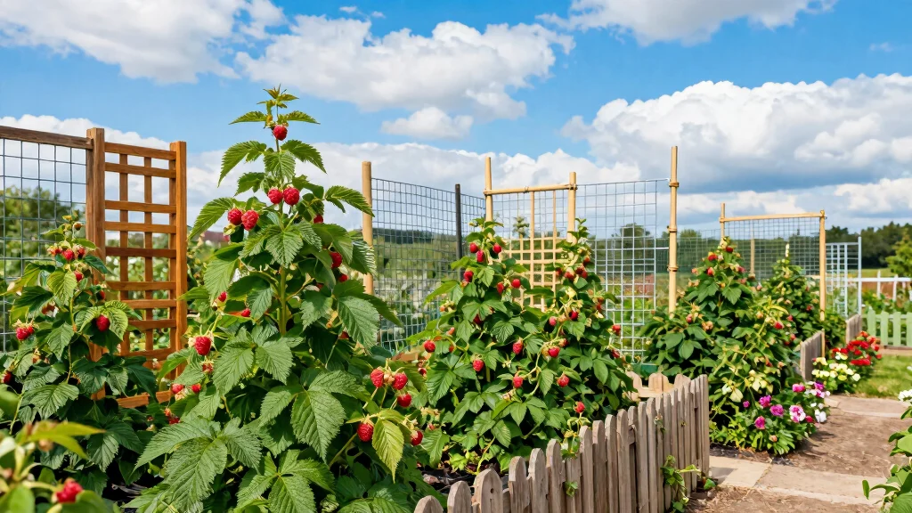 10 Raspberry Fence Ideas for Organized Berry Gardens