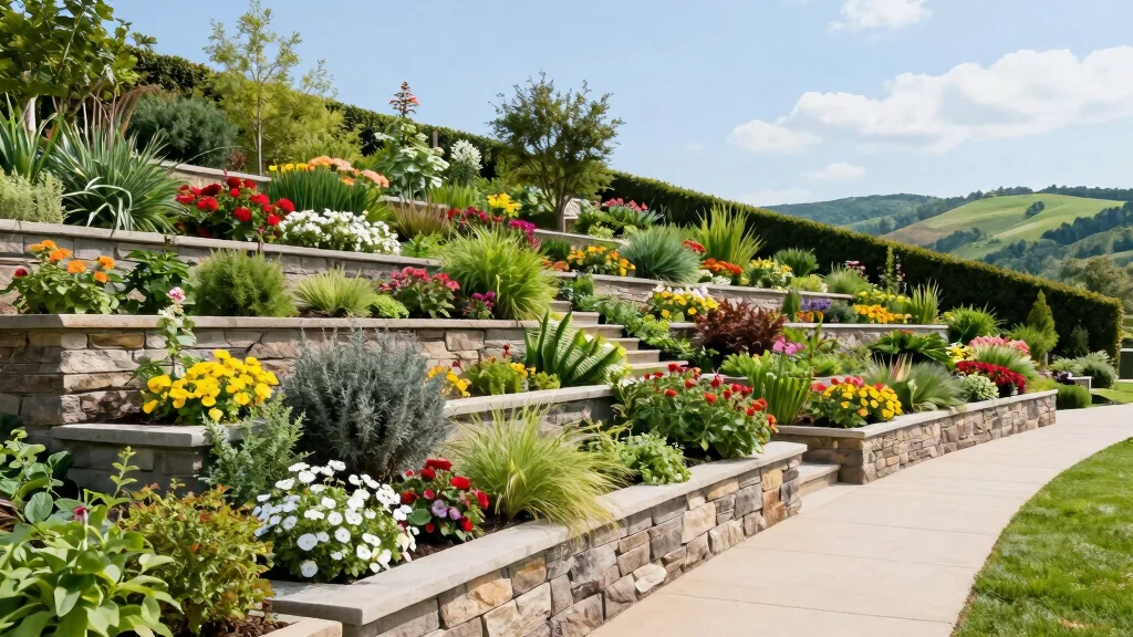 10 Retaining Wall Planter Ideas to Add Greenery to Sloped Yards