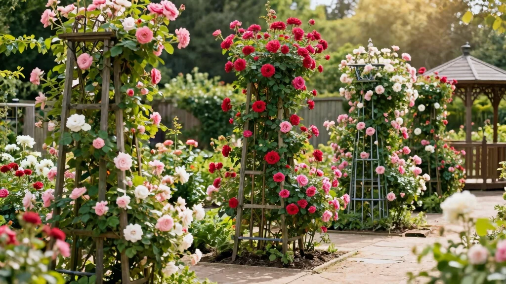 10 Rose Trellis Ideas for Elegant Garden Displays