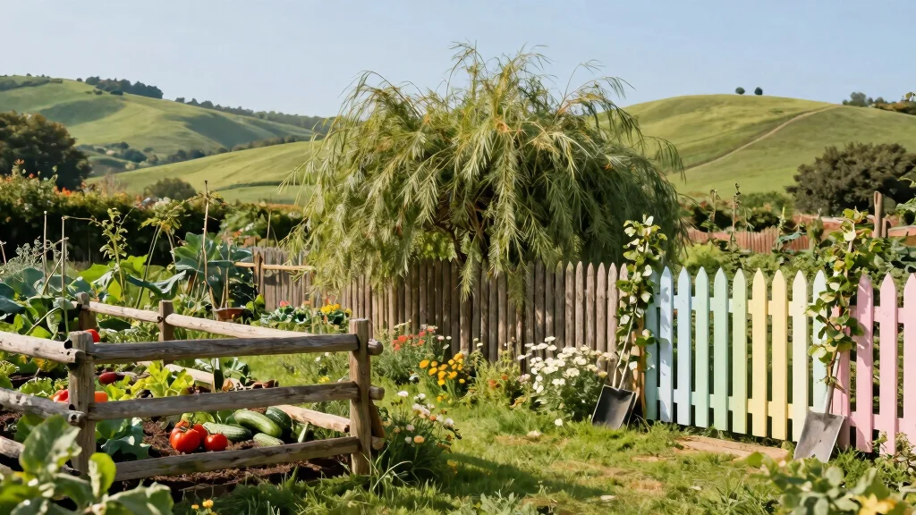 10 Rural Fence Ideas for Country Style Gardens