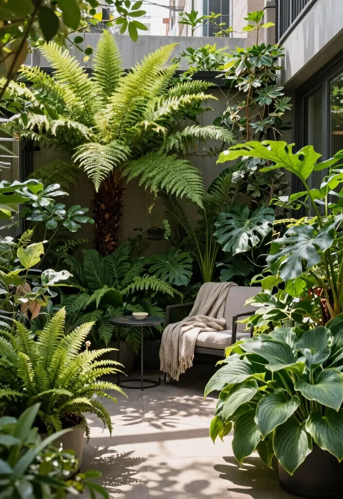 10 Shady Patio Ideas to Stay Cool Outdoors - 4. Garden Shade Plants 1