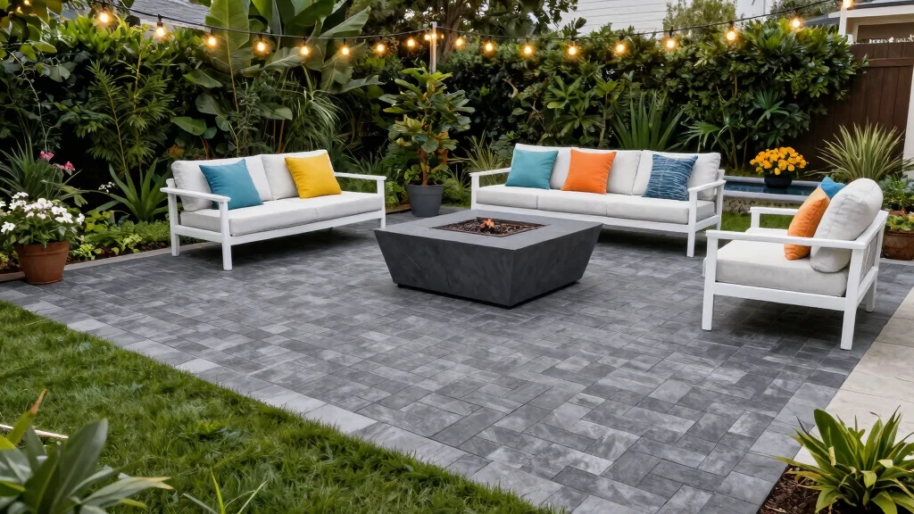 12 Backyard Ideas With Pavers for Clean and Modern Yards