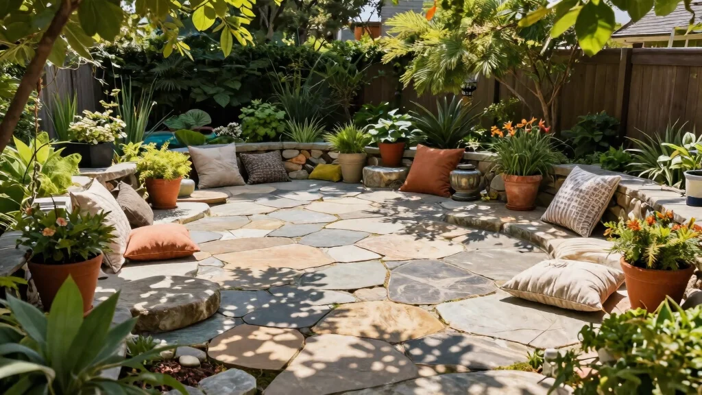 12 Backyard Stone Patio Ideas for Long Lasting Style