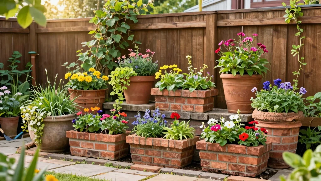 12 Brick Planter Ideas for Classic and Durable Garden Design