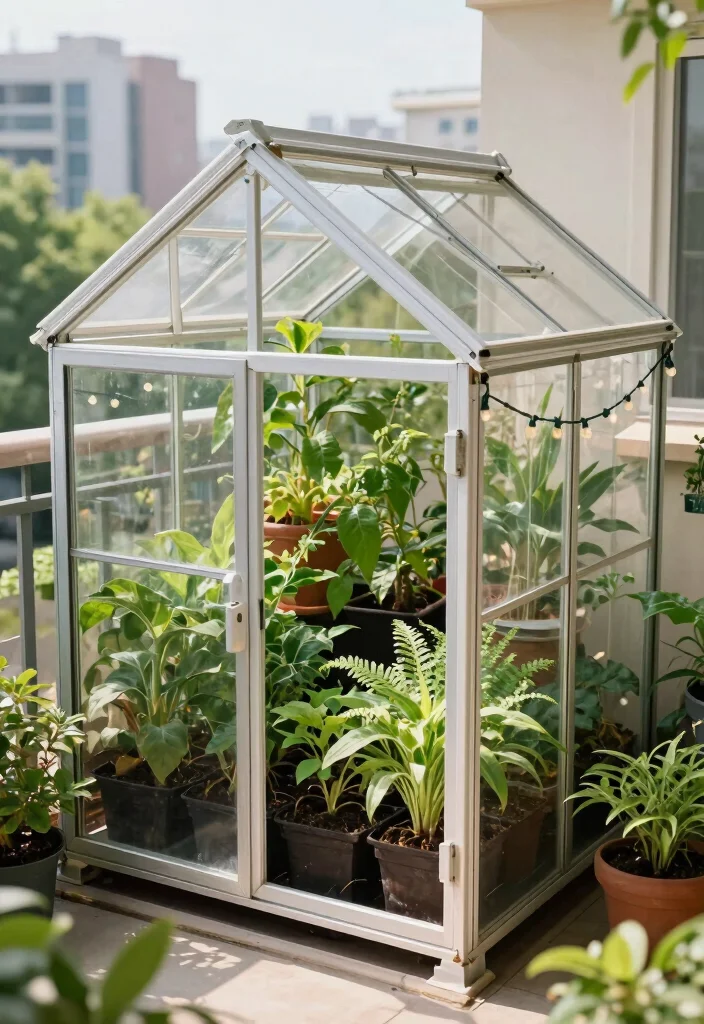 12 Container Planter Ideas for Patios, Porches, and Small Spaces 111 12 Container Planter Ideas for Patios, Porches, and Small Spaces - 11. Compact Greenhouses 1