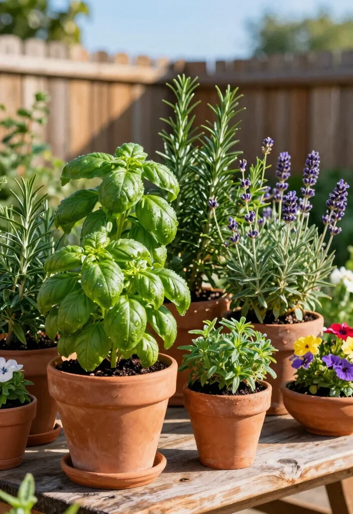 12 Mediterranean Backyard Ideas for Warm and Inviting Spaces 1 12 Mediterranean Backyard Ideas for Warm and Inviting Spaces - 1. Edible Herb Garden 1