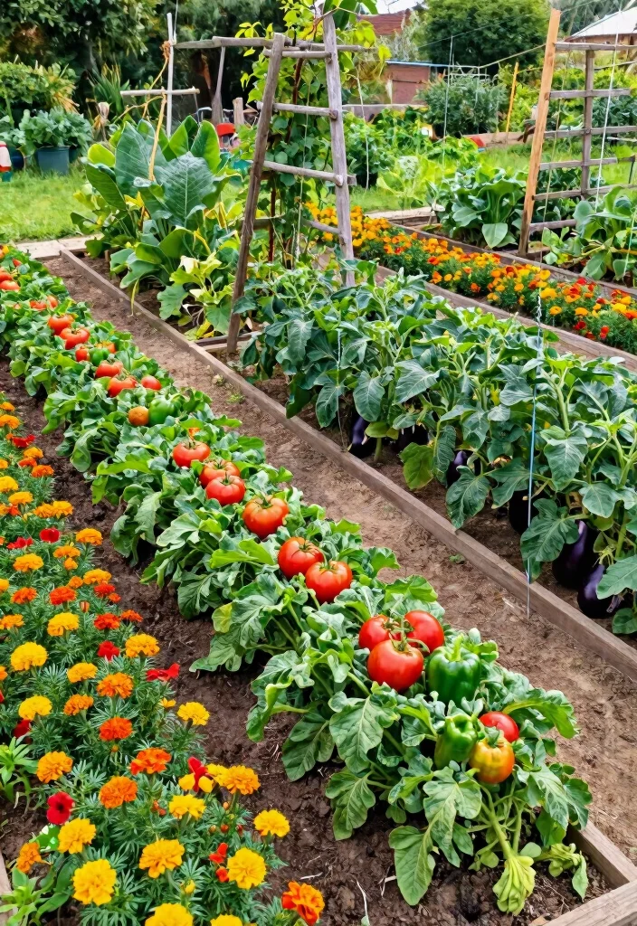 12 Mediterranean Backyard Ideas for Warm and Inviting Spaces 34 12 Mediterranean Backyard Ideas for Warm and Inviting Spaces - 4. Mediterranean Vegetable Garden 1