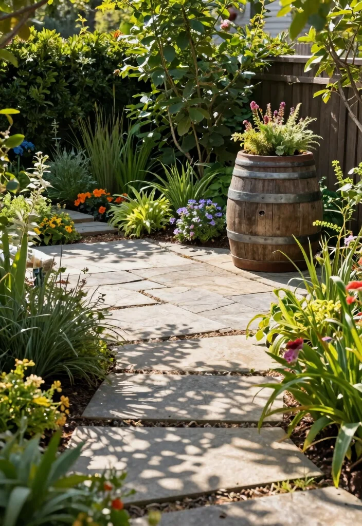 12 Modern Patio Ideas for Clean Outdoor Living - 4. Sustainable Landscaping 1