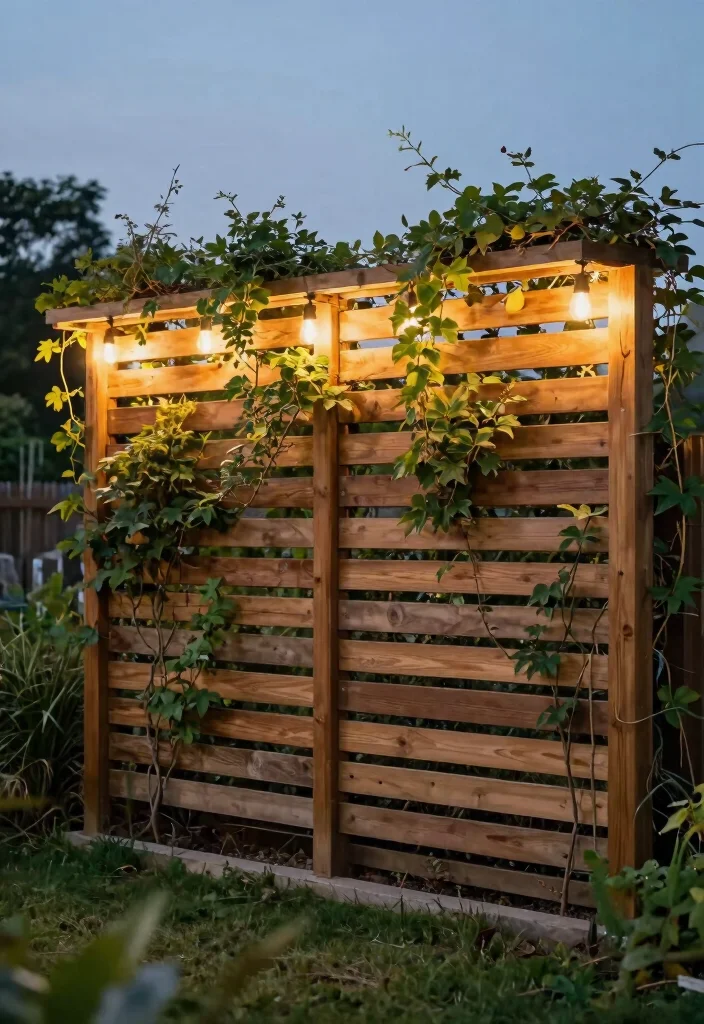 12 Outdoor Garden Fence Ideas for Style and Protection 89 12 Outdoor Garden Fence Ideas for Style and Protection 9. Creative Privacy Screens 0