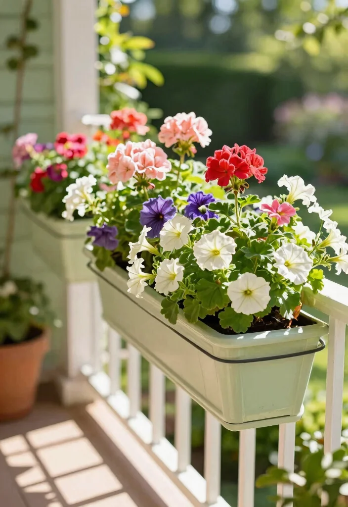 12 Outdoor Hanging Planter Ideas for Small Patios and Porches 111 12 Outdoor Hanging Planter Ideas for Small Patios and Porches 11. Hanging Window Boxes 0