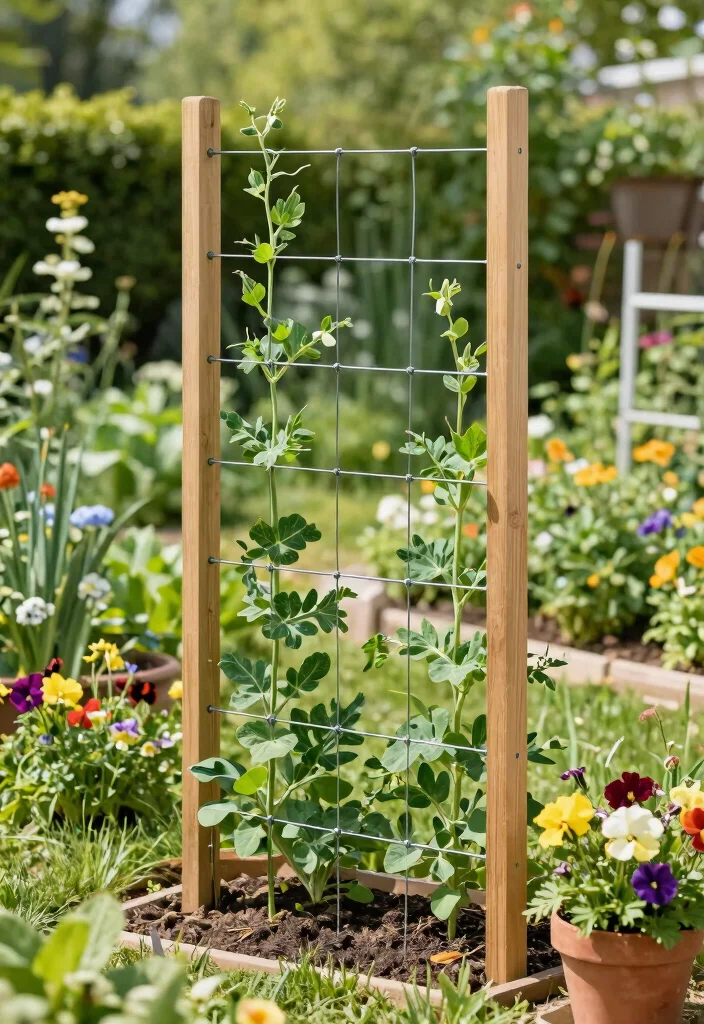 12 Outdoor Trellis Ideas for Functional Garden Design 56 12 Outdoor Trellis Ideas for Functional Garden Design 6. DIY Cable Trellis 0