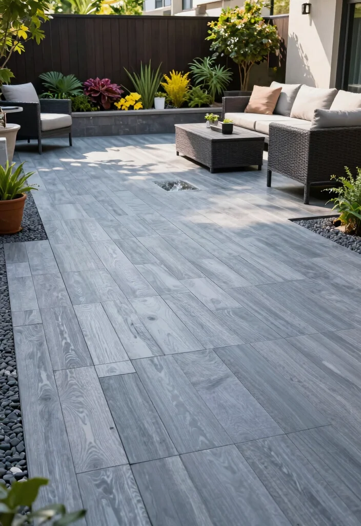 12 Patio Ideas With Pavers for Durable Outdoor Spaces - 11. Environmentally Friendly Cool Pavers 1