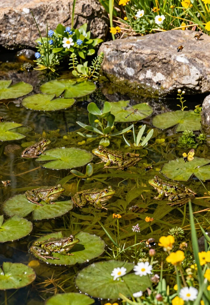 12 Pond Backyard Ideas for Peaceful Garden Landscapes - 3. Wildlife Pond 1