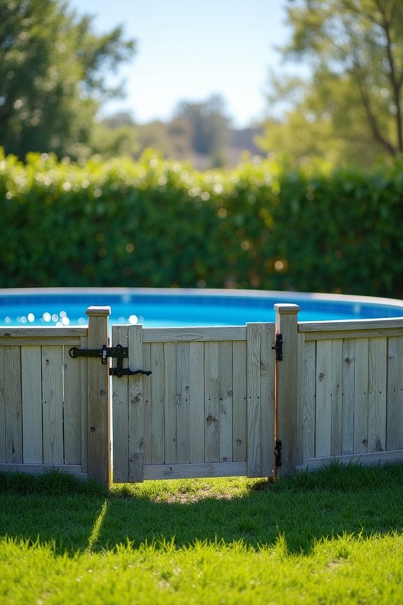 above ground pool fence requirements