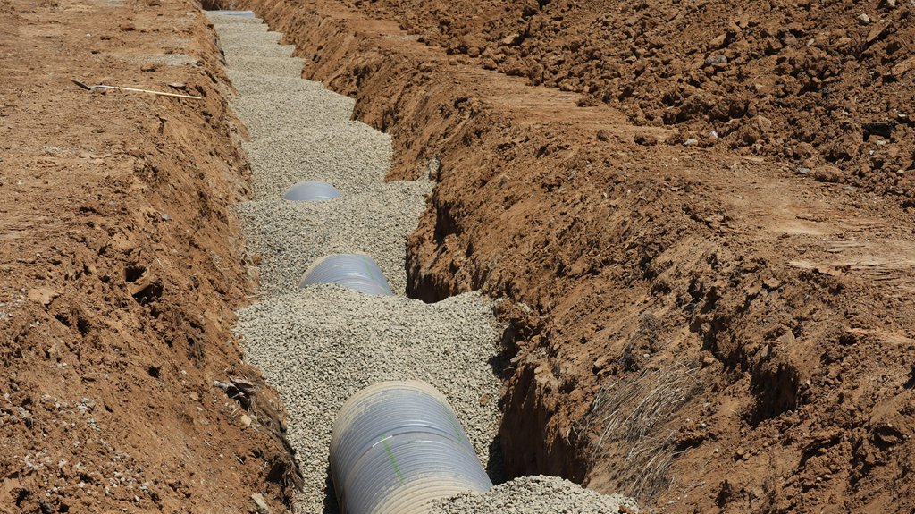 bottom drainage and support for planter boxes