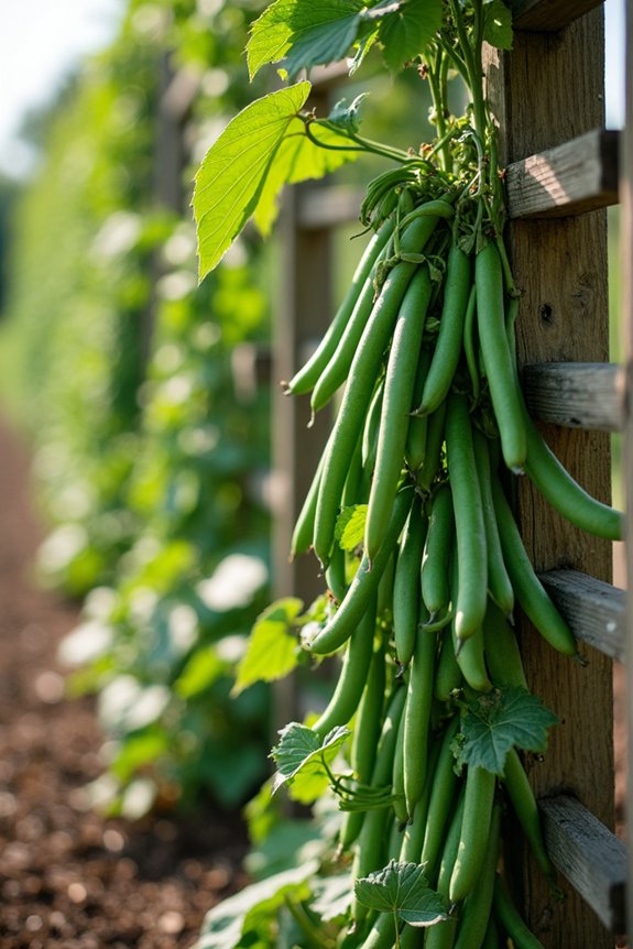 Do Green Beans Really Need a Trellis? 1 bush beans stay compact pole beans need trellis