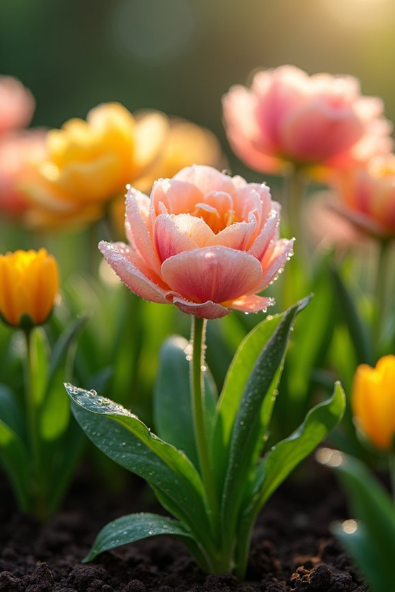 What Conditions Do Flowers Need to Grow? 8 daily watering by observation and compost feeding