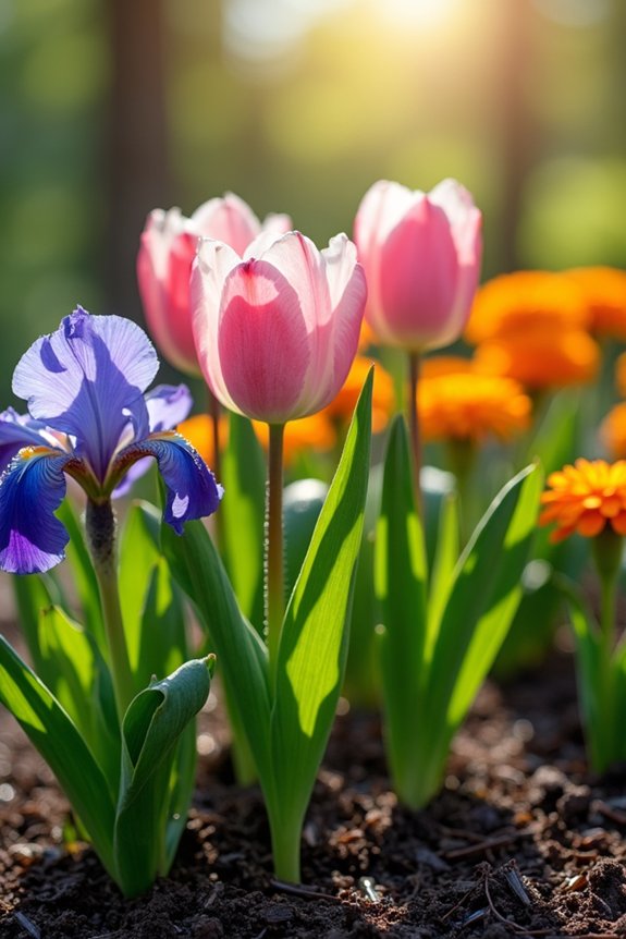 How to Grow Flowers Successfully in Mulch 4 deep slow watering after mulch