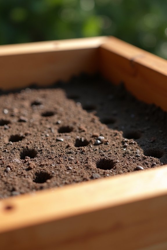 Do Planter Boxes Need Drainage? 5 drainage holes 5 8 or 3 4