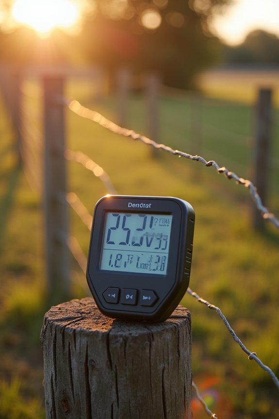 far end fence voltage testing