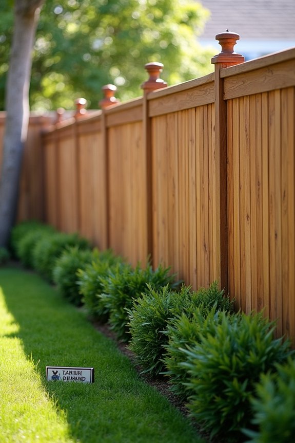 hoa review and fence standards