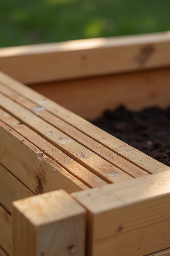 Do Planter Boxes Need Drainage? 10 planter slat gaps optimize drainage airflow