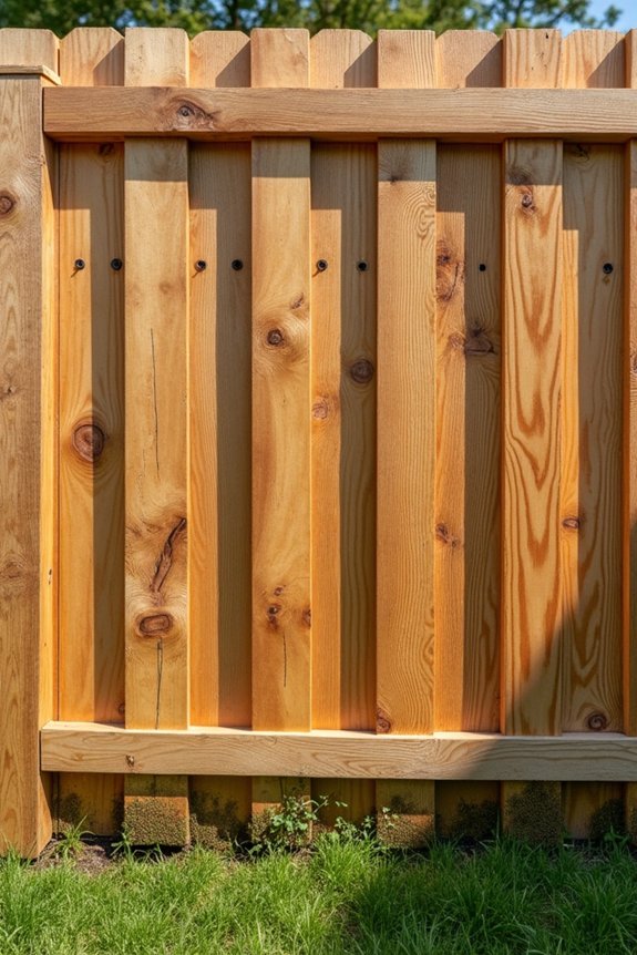 privacy ready fencing materials by height