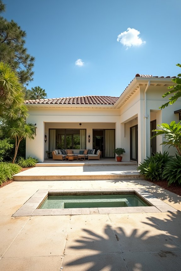 raised foundations with storage alternatives
