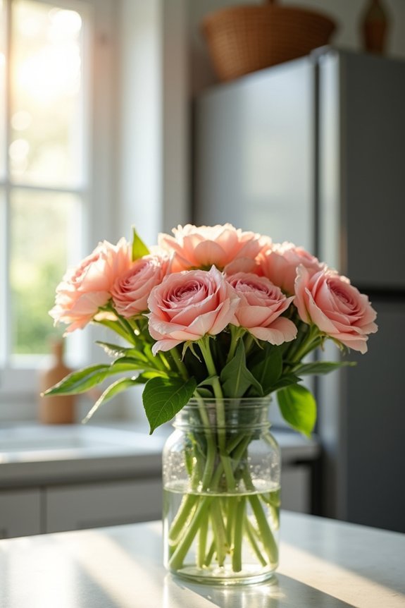 What Light Do Cut Flowers in a Vase Need? 11 refrigerated short term flower freshness