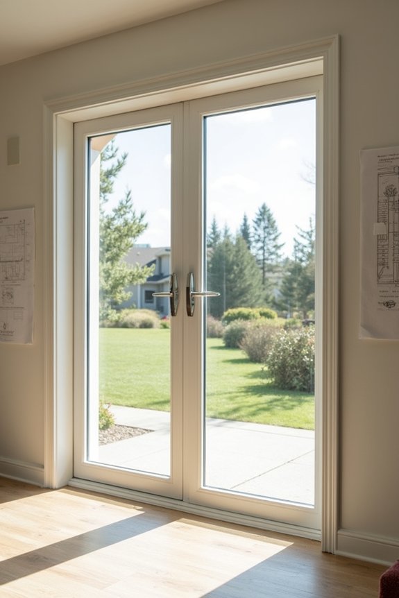 simple vs structural patio door installation costs