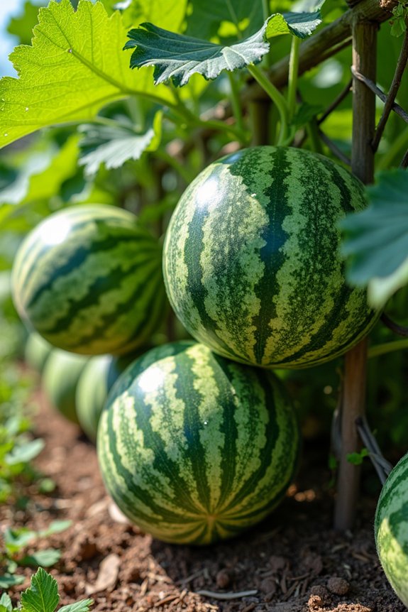 small melons trellis friendly varieties