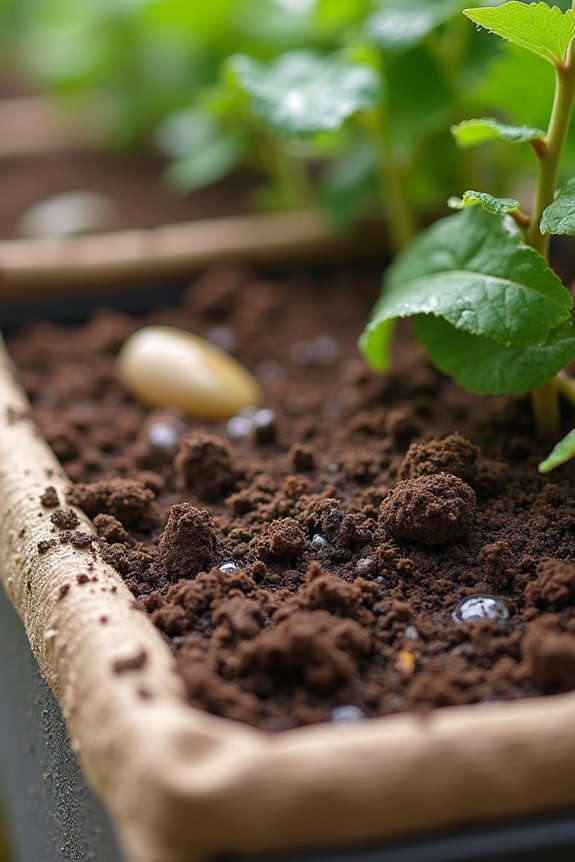 soil erosion blocked by liner