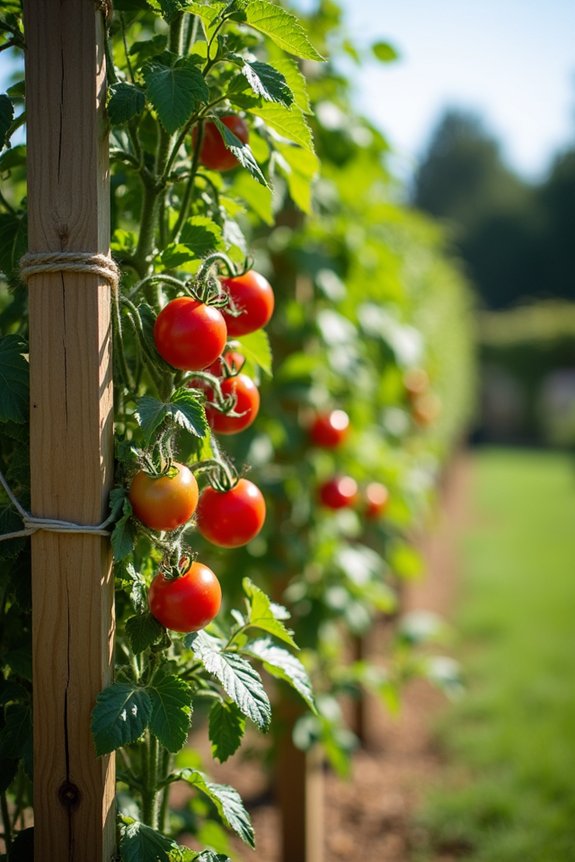 Do You Have to Trellis Tomatoes? 3 tall robust supports suit both varieties
