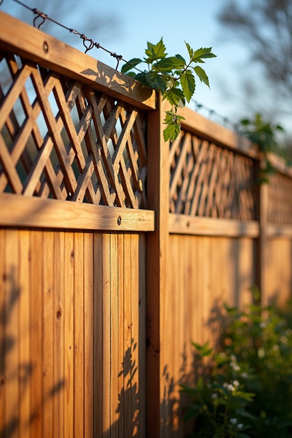 trellis materials fence lattice panels